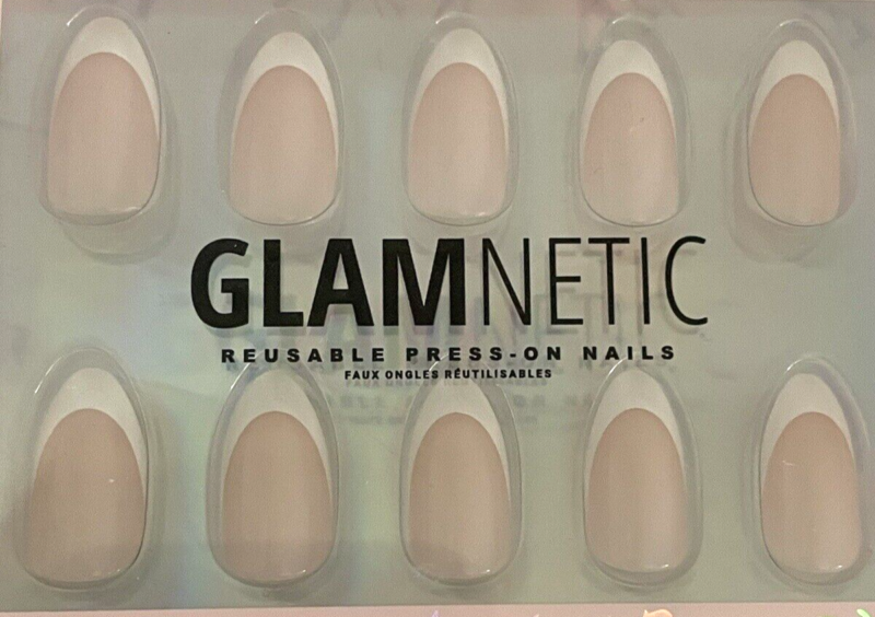 Glamnetic MA DAMN Short Almond Press on Nails New