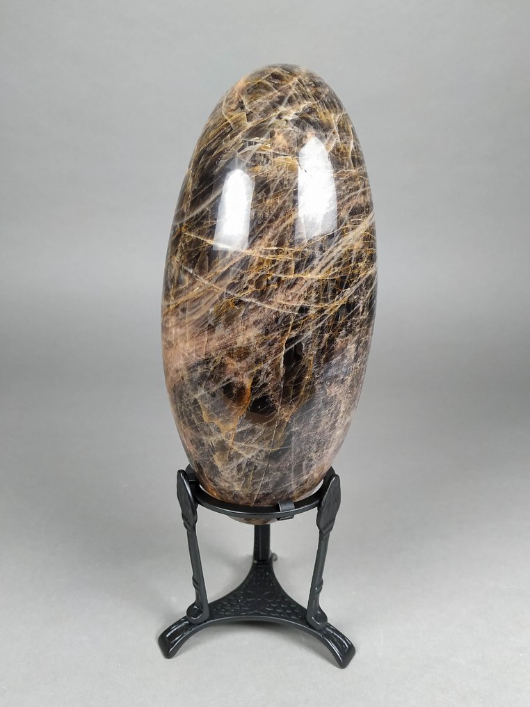 Amazing Microcline Lingam - Height: 18 cm - Width: 8.4 cm- 1.91 kg