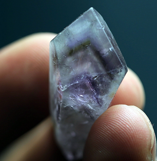31.9Ct 100% Natural Purple Crystal Amethyst "pyramid" Quartz Polished Specimen