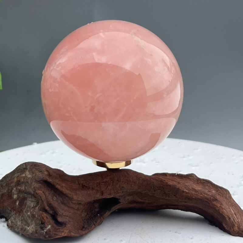 247g Natural powder crystal Ball Quartz Crystal Sphere Reiki Healing