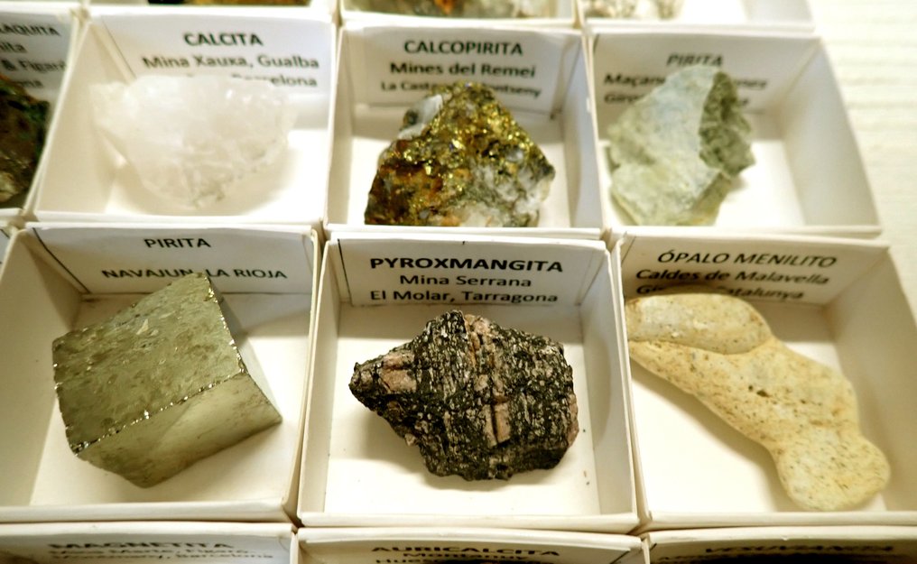 Mineral Collection - Height: 19 cm - Width: 19 cm- 950 g - (48)