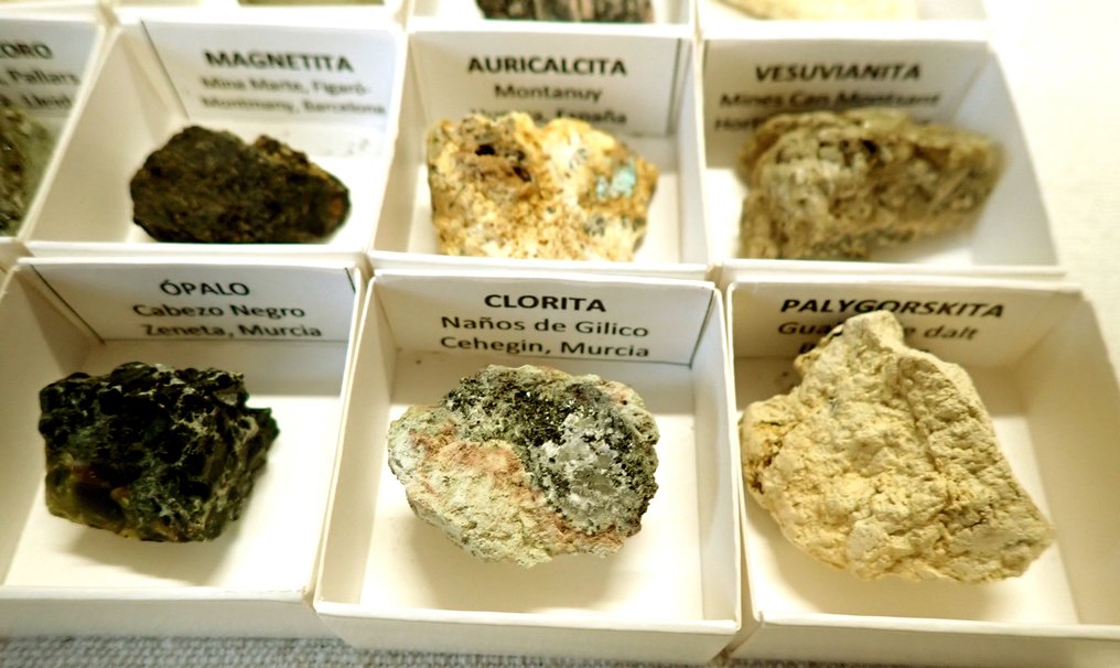 Mineral Collection - Height: 19 cm - Width: 19 cm- 950 g - (48)