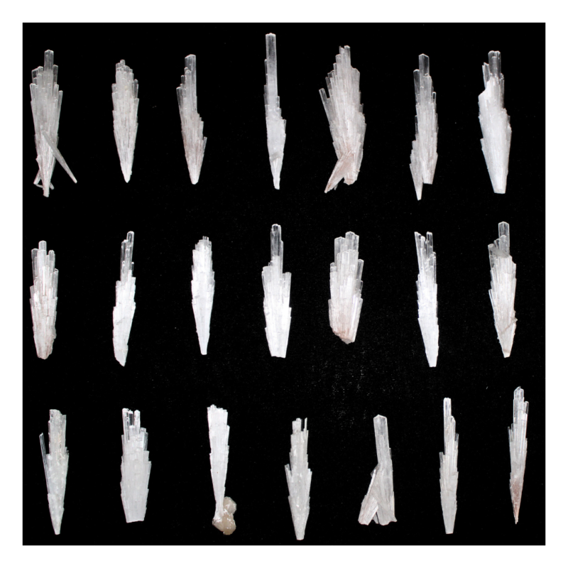 Natural Crystals Shape Random Scolecite Crystals Stone Piece For Collection 1 Oz