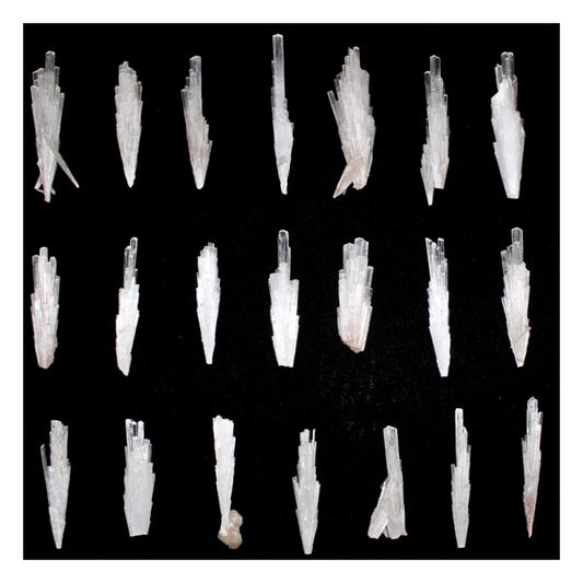 Natural Crystals Shape Random Scolecite Crystals Stone Piece For Collection 1 Oz