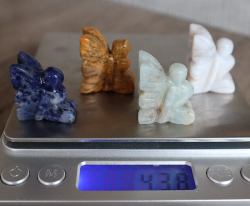 MIXED MATERIAL FAIRY BUNDLE (4) FAIRIES INCLUDED 43.8 GRAMS