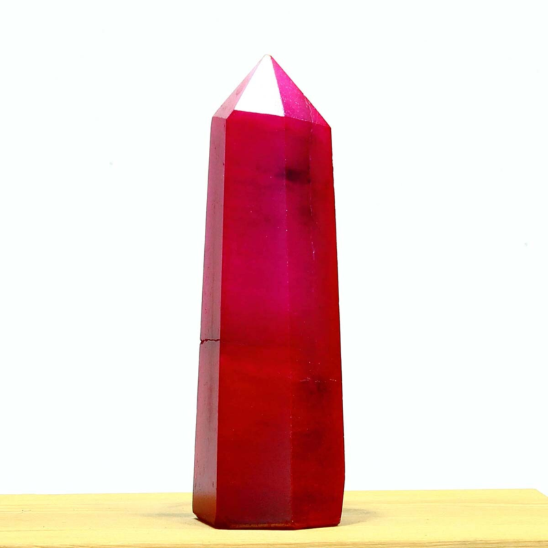 227g Electroplated Natural Crystal Quartz Tower Crystal Point rainbow Healing