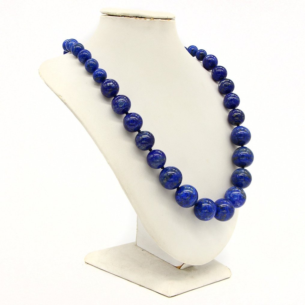 Lazurite - Lapis Lazuli Lapis Lazuli Necklace - 650×16×16 mm - 130 g