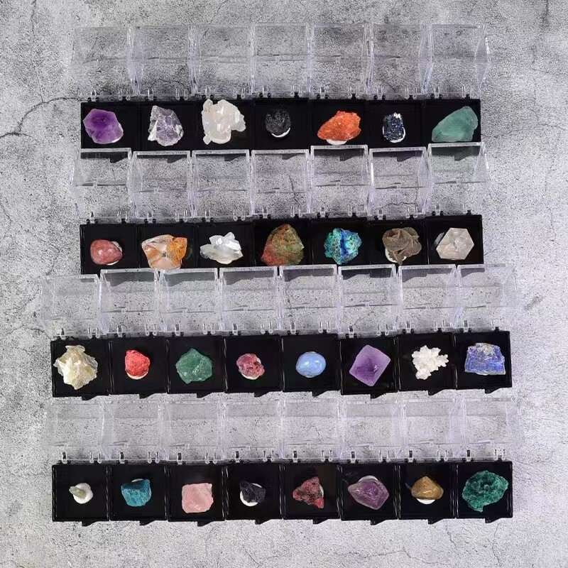 Natural ore  crystal  mineral raw stone geological science  specimen collections