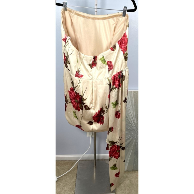 NWT Katie May Chasing Dawn Floral Drape Plus Size Mini Dress Size 3X