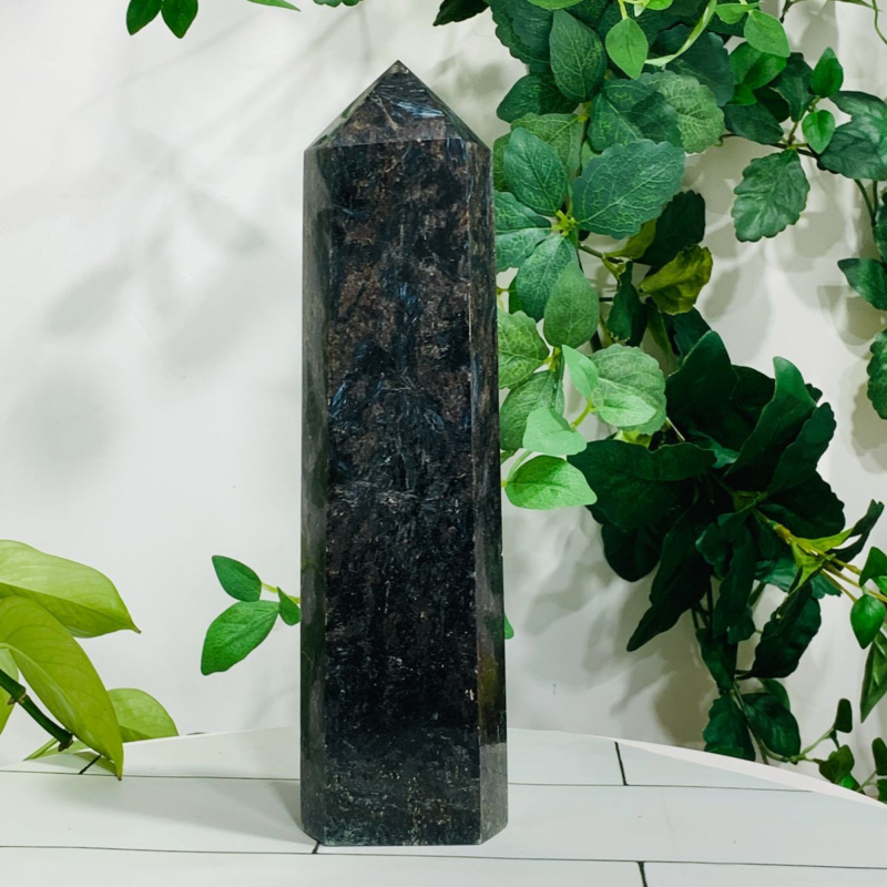 1338g Natural Firework Stone Quartz Obelisk Crystal Wand Point Tower Healing