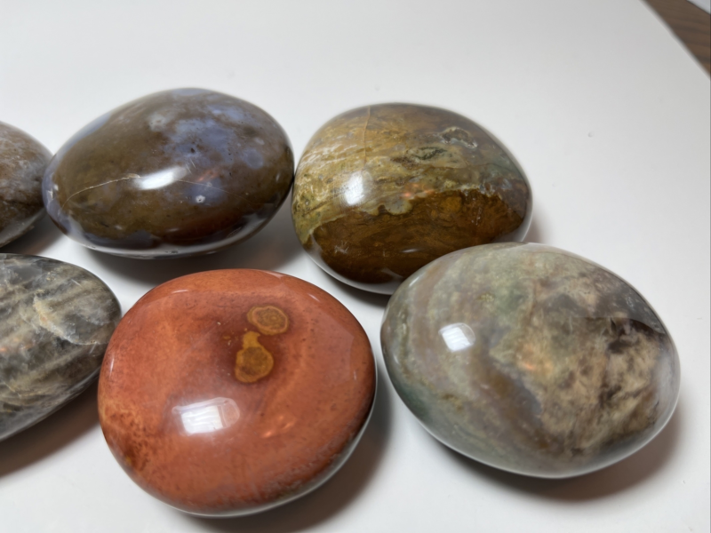 Palm Stones Lot/ Mixed Material