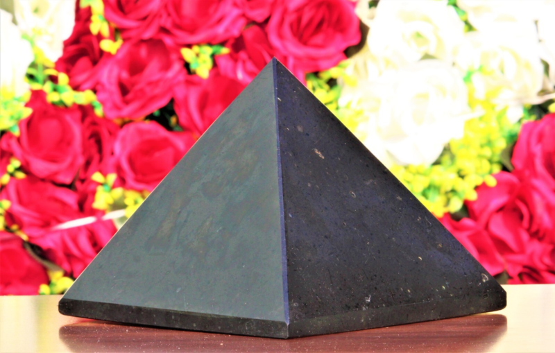 Giant 20CM Natural Black Tourmaline  Stone Crystal Healing Energy Chakra Pyramid