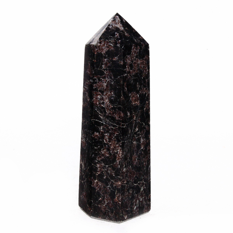 1054g Natural Fireworks Stone Obelisk Quartz Tower Crystal Wand Point Healing