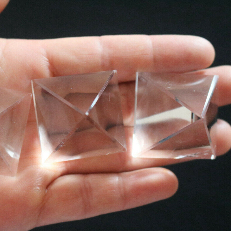Natural Rare Clear Quartz Gemstone Crystal Energy Reiki Mineral Tower Pyramid