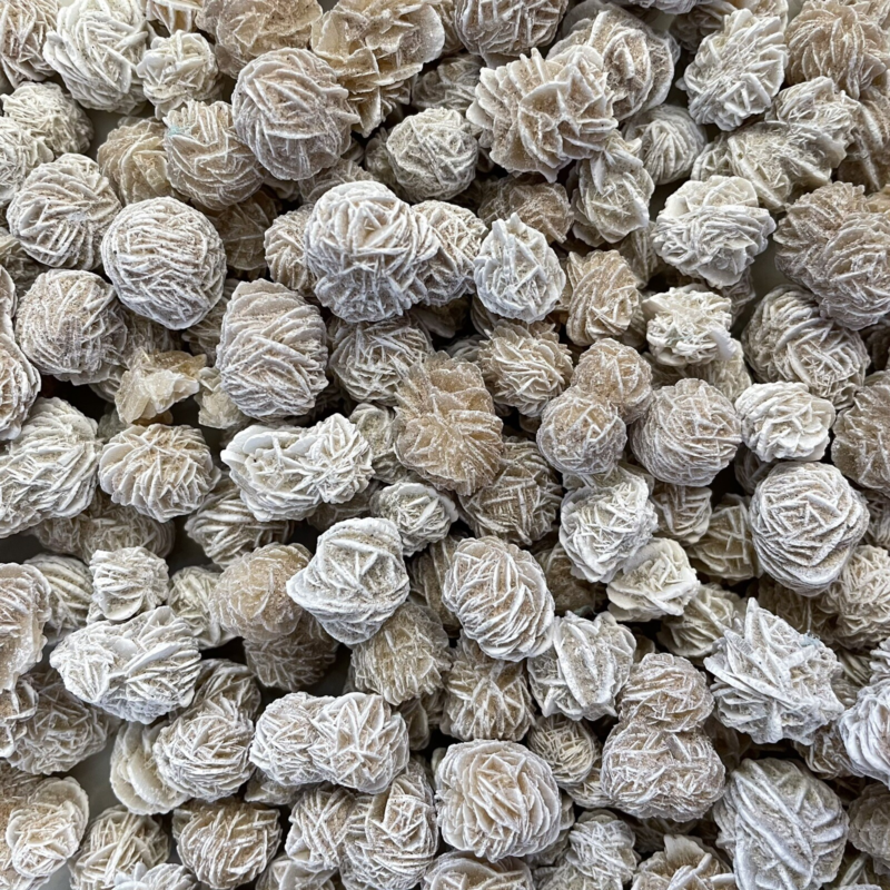 50g Mini Desert Rose Sand Selenite Gypsum Gemstone Crystal Rock Baryte Specimens