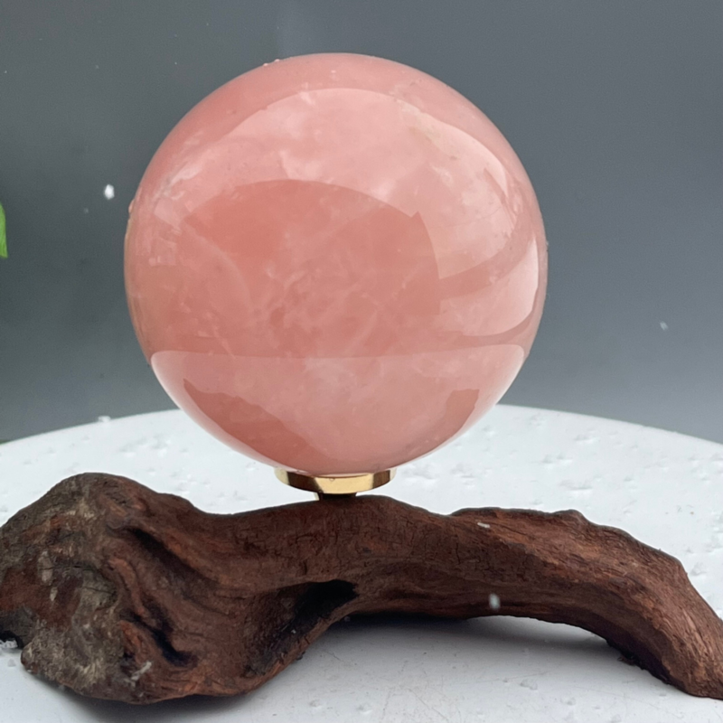 247g Natural powder crystal Ball Quartz Crystal Sphere Reiki Healing