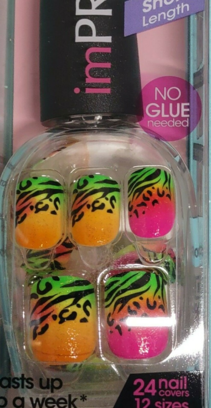 Kiss imPRESS Press-On Manicure One Step False Nails + Accents U PICK COLOR New!!