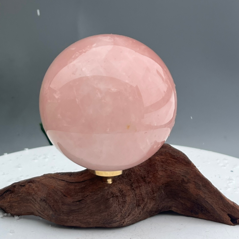 247g Natural powder crystal Ball Quartz Crystal Sphere Reiki Healing