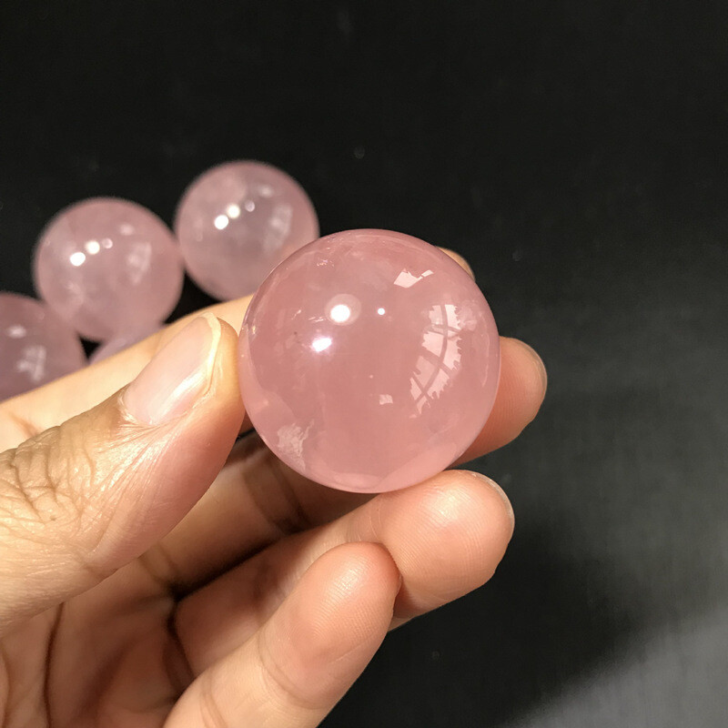 Natural Quartz Crystal Healing Gems Sphere Ball Energy Stone Reiki Decor + Stand