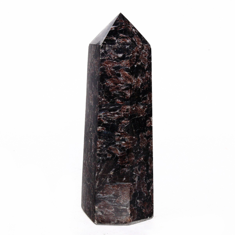 1054g Natural Fireworks Stone Obelisk Quartz Tower Crystal Wand Point Healing