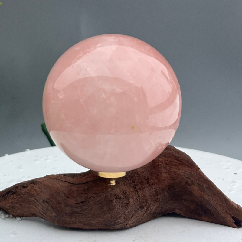 247g Natural powder crystal Ball Quartz Crystal Sphere Reiki Healing