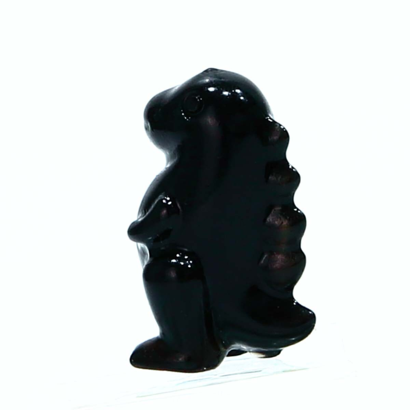 Natural handmade animal carving gem crystal carving folk crafts obsidian dinosau