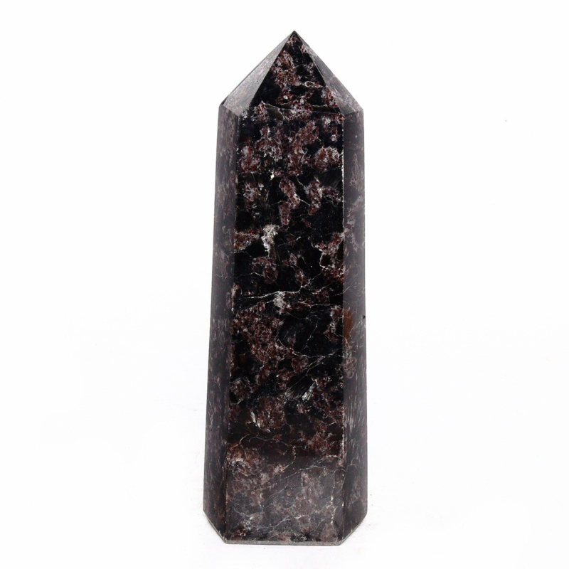 1054g Natural Fireworks Stone Obelisk Quartz Tower Crystal Wand Point Healing