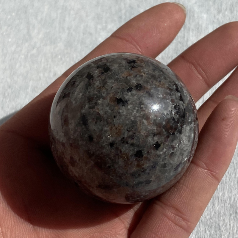 1pc Natural Yooperite Ball Quartz Crystal Polished Sphere reiki 45mm+ healing