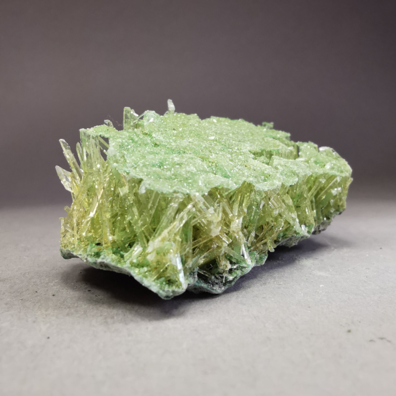 24.9 g RARE Gypsum var. Selenite w. Atacamite / Poland / Rough Crystal Specimen