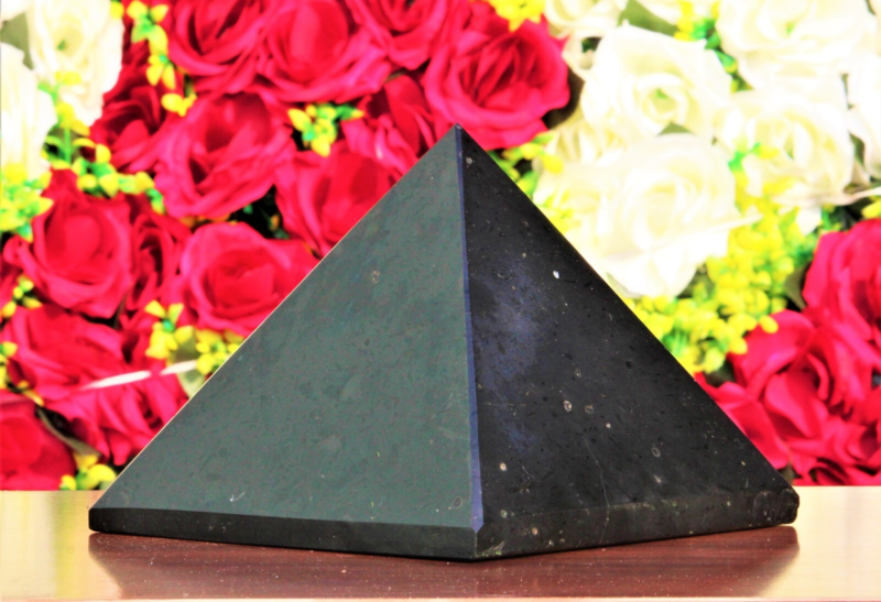 Giant 20CM Natural Black Tourmaline  Stone Crystal Healing Energy Chakra Pyramid