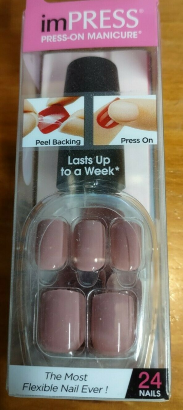 Kiss imPRESS Press-On Manicure One Step False Nails + Accents U PICK COLOR New!!