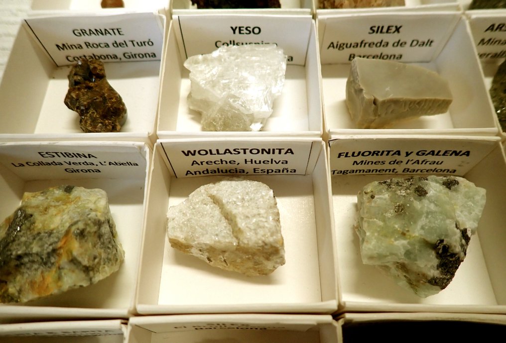 Mineral Collection - Height: 19 cm - Width: 19 cm- 950 g - (48)