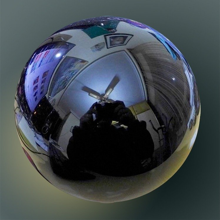 Obsidian sphere Black Mexican Polished- 590 g