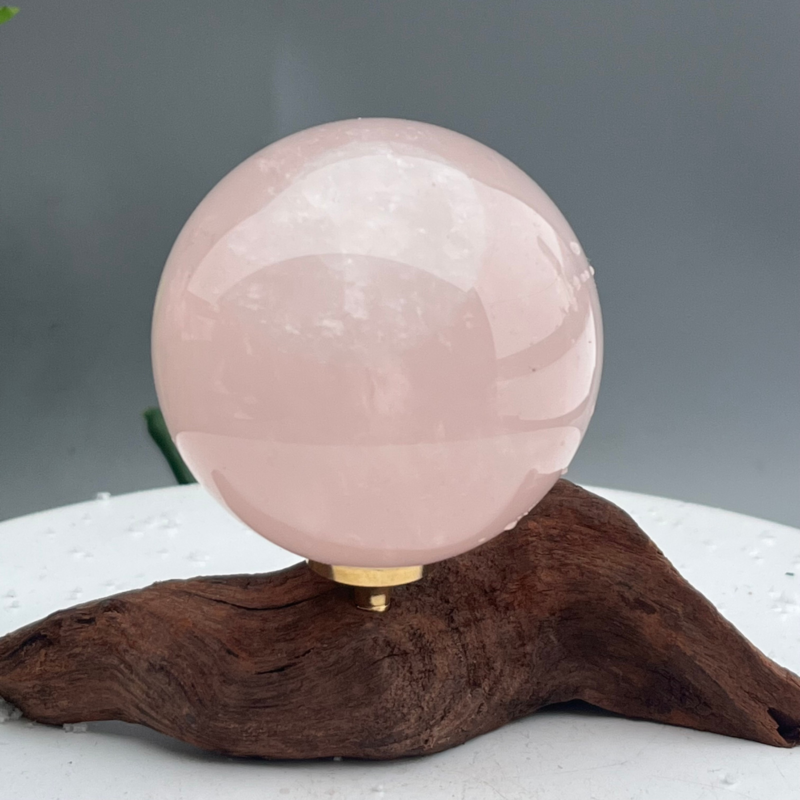 234g Natural powder crystal Ball Quartz Crystal Sphere Reiki Healing