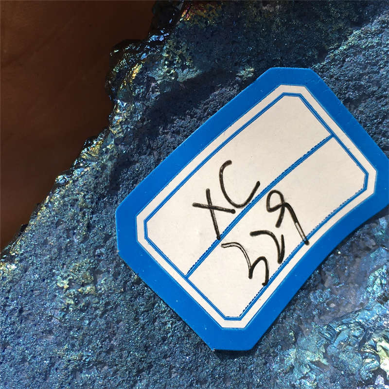 240g Electroplate Rainbow cluster quartz crystal mineral specimen reiki healing