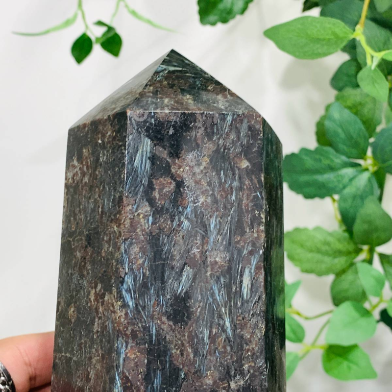 1758g Natural Firework Stone Quartz Obelisk Crystal Wand Point Tower Healing