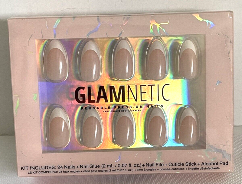 Glamnetic MA DAMN Short Almond Press on Nails New