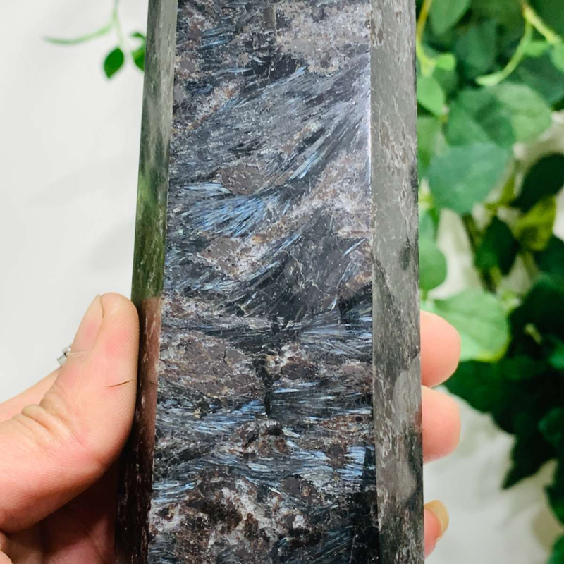 1256g Natural Firework Stone Quartz Obelisk Crystal Wand Point Tower Healing