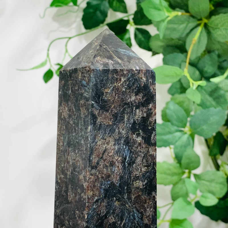 1338g Natural Firework Stone Quartz Obelisk Crystal Wand Point Tower Healing
