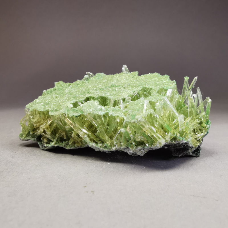 24.9 g RARE Gypsum var. Selenite w. Atacamite / Poland / Rough Crystal Specimen