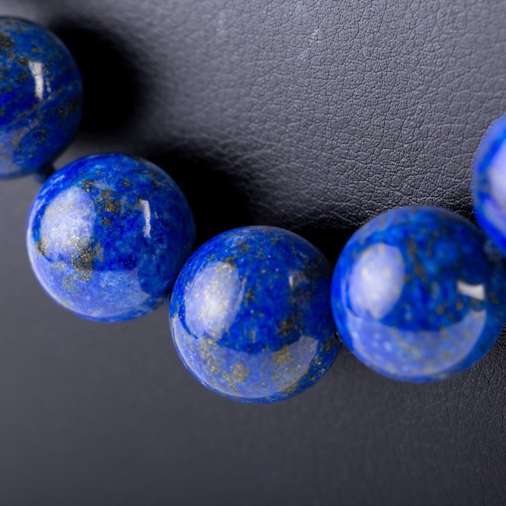 Lazurite - Lapis Lazuli Lapis Lazuli Necklace - 650×16×16 mm - 130 g