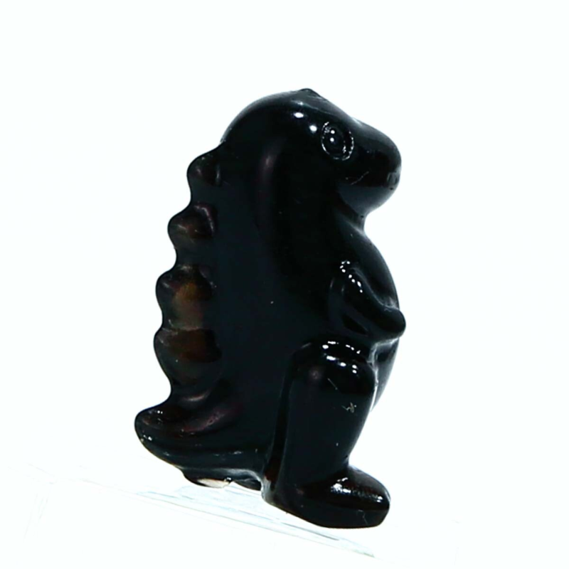 Natural handmade animal carving gem crystal carving folk crafts obsidian dinosau
