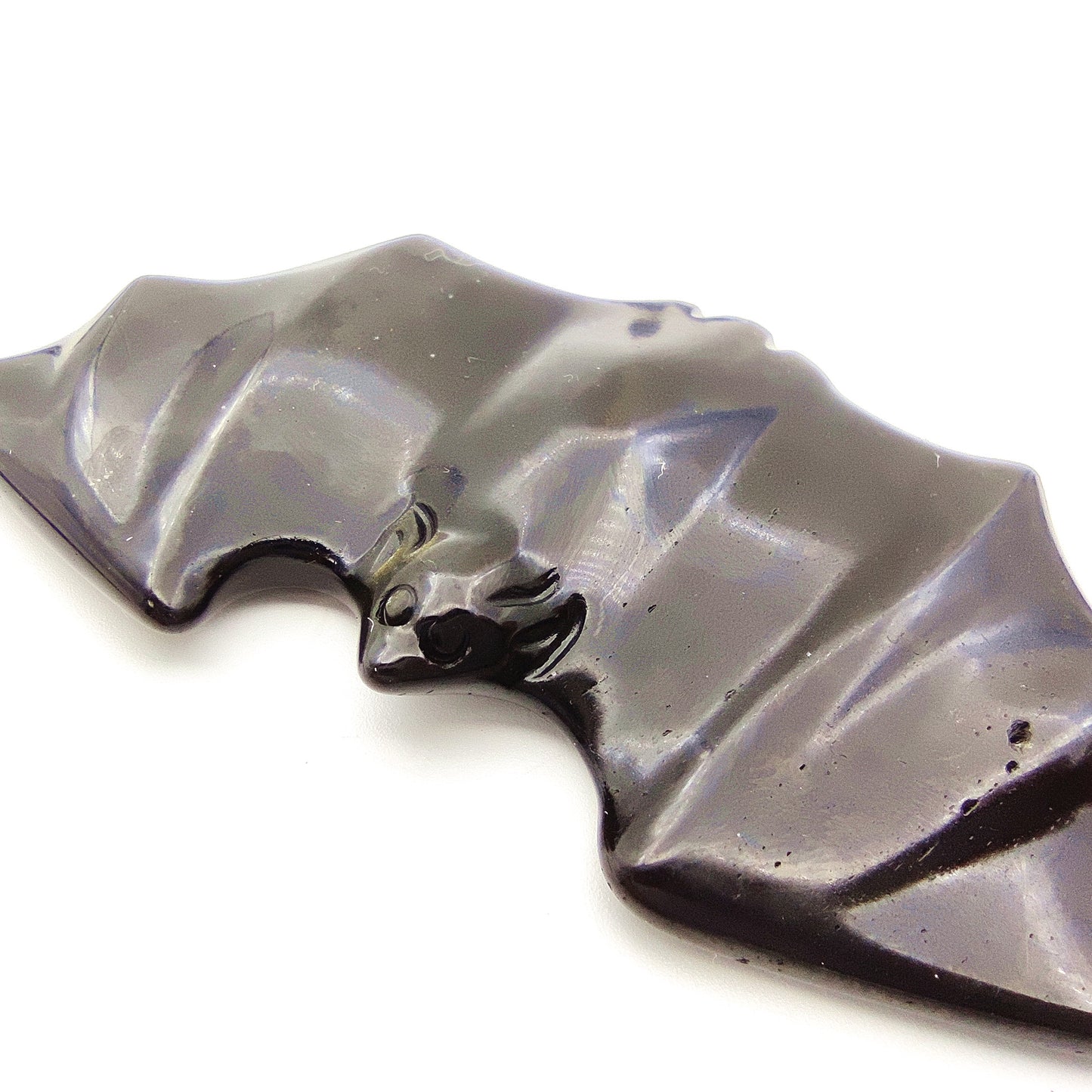 Venta al por mayor hermoso cristal natural de obsidiana tallado en cristal animal