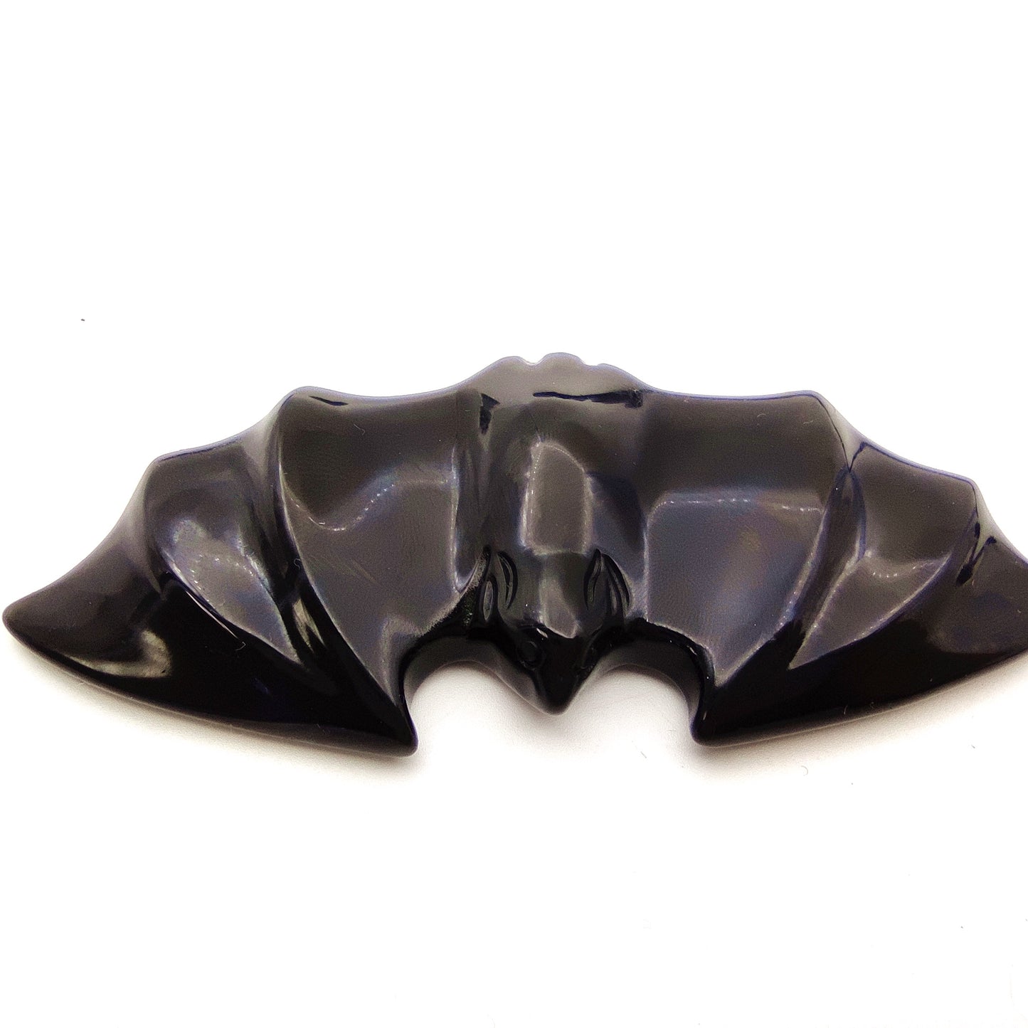 Venta al por mayor hermoso cristal natural de obsidiana tallado en cristal animal