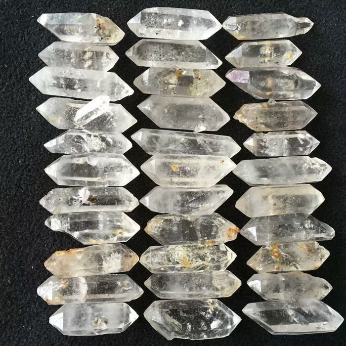 Piedra cruda de cristal blanco