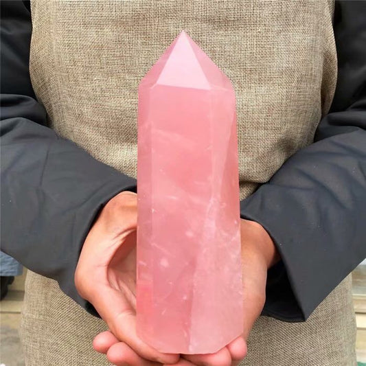 Rose Quartz Obelisk