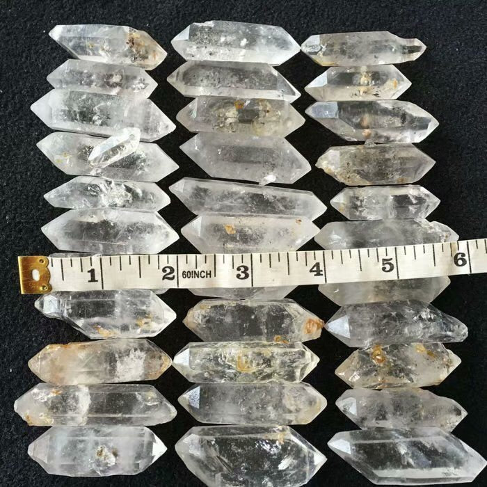 Piedra cruda de cristal blanco