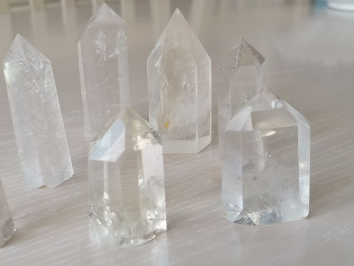 White crystal tip