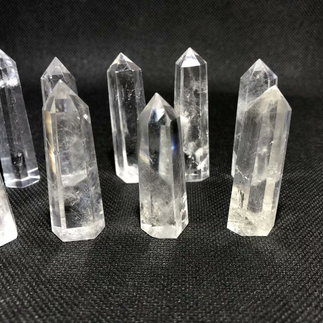 Large Clear Quartz Tower Point