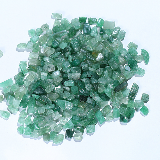 High quality natural green feather stone